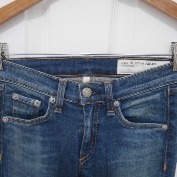 Rag & Bone The Skinny Leg Jean in Silver Bullet - Picture 5 of 6